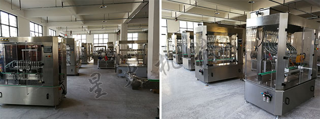 星火醬油醋灌裝設備生產線車間展示