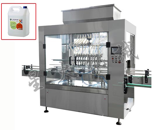 自動化濃醬灌裝機-辣椒醬玻璃瓶灌裝機