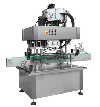 新型全自動直列式旋蓋機-玻璃瓶旋蓋機