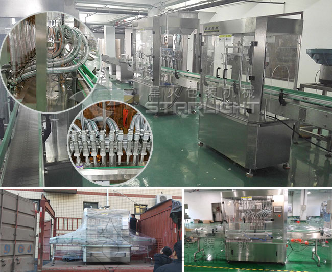 全套膏體灌裝生產流水線設備