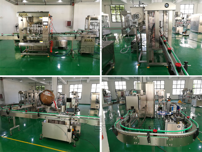 大型辣椒醬灌裝機設備