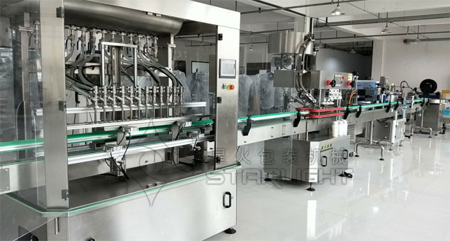 食用油灌裝流水線設備