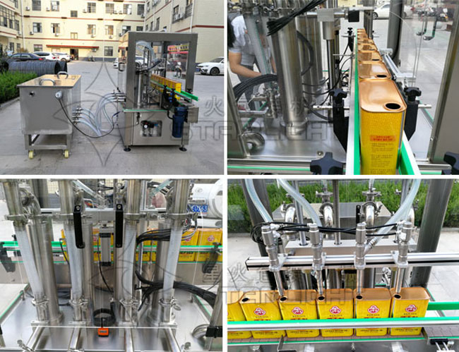 瓶裝食用油灌裝機設備